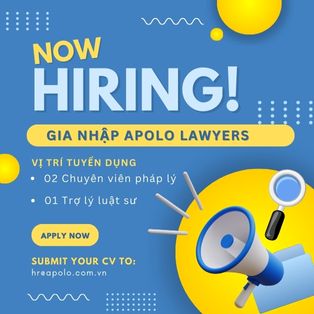 Tuyển dụng Chuyên viên pháp lý/ Trợ lý luật sư Tháng 03/2024