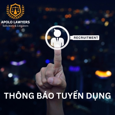 Tuyển dụng Chuyên viên pháp lý/ Trợ lý luật sư Tháng 10/2023